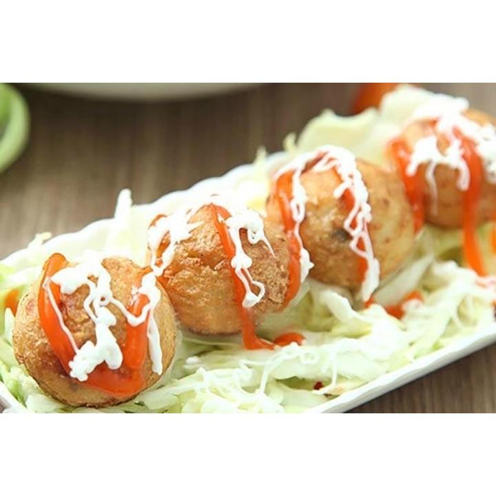 Khuôn đổ bánh bạch tuộc tại Nhà chống dính 14 lỗ loại 1 không dính