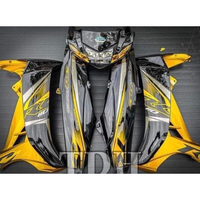 Tem rời sirius đen rc phối vàng