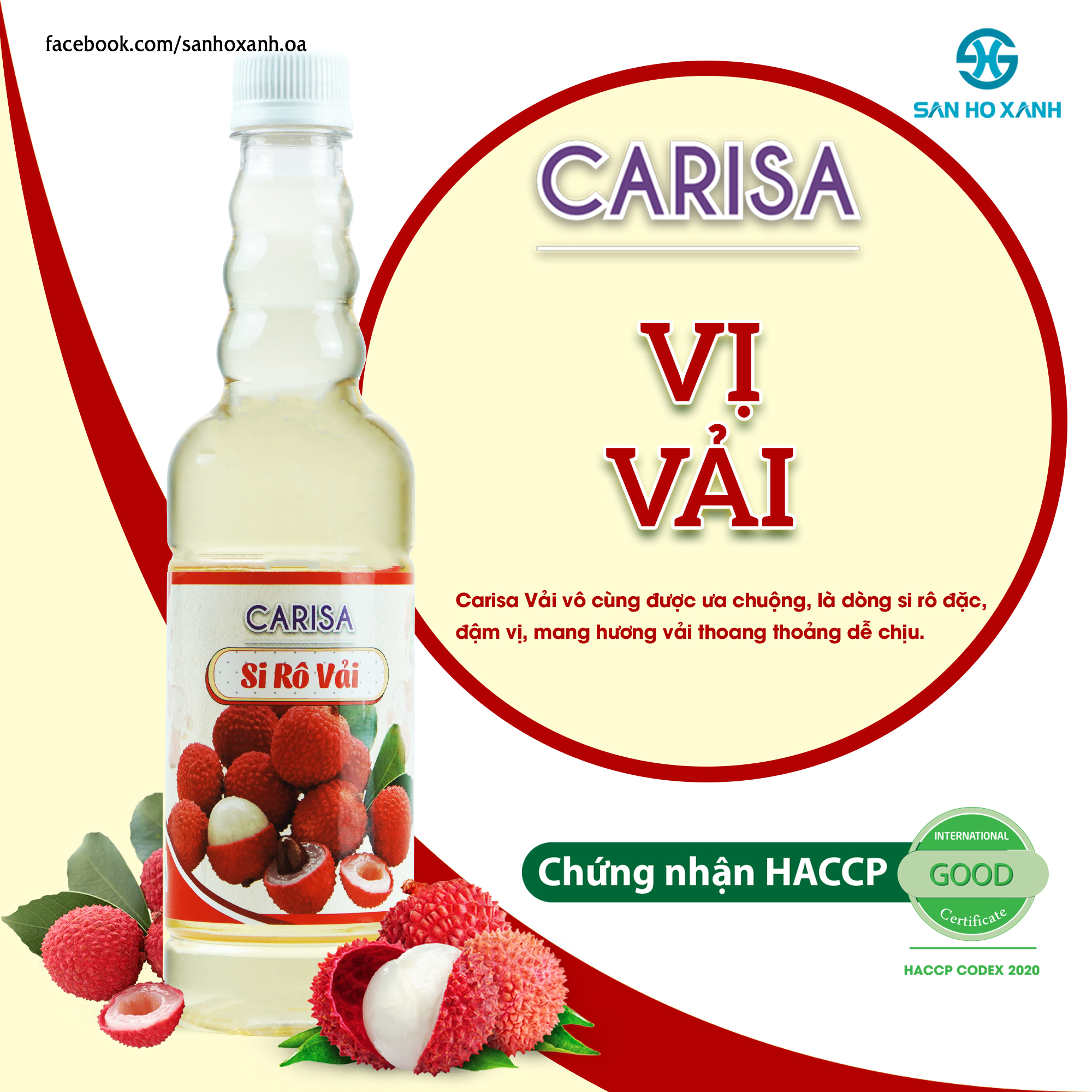 Si Rô CARISA 680g - 13 Vị Trái Cây