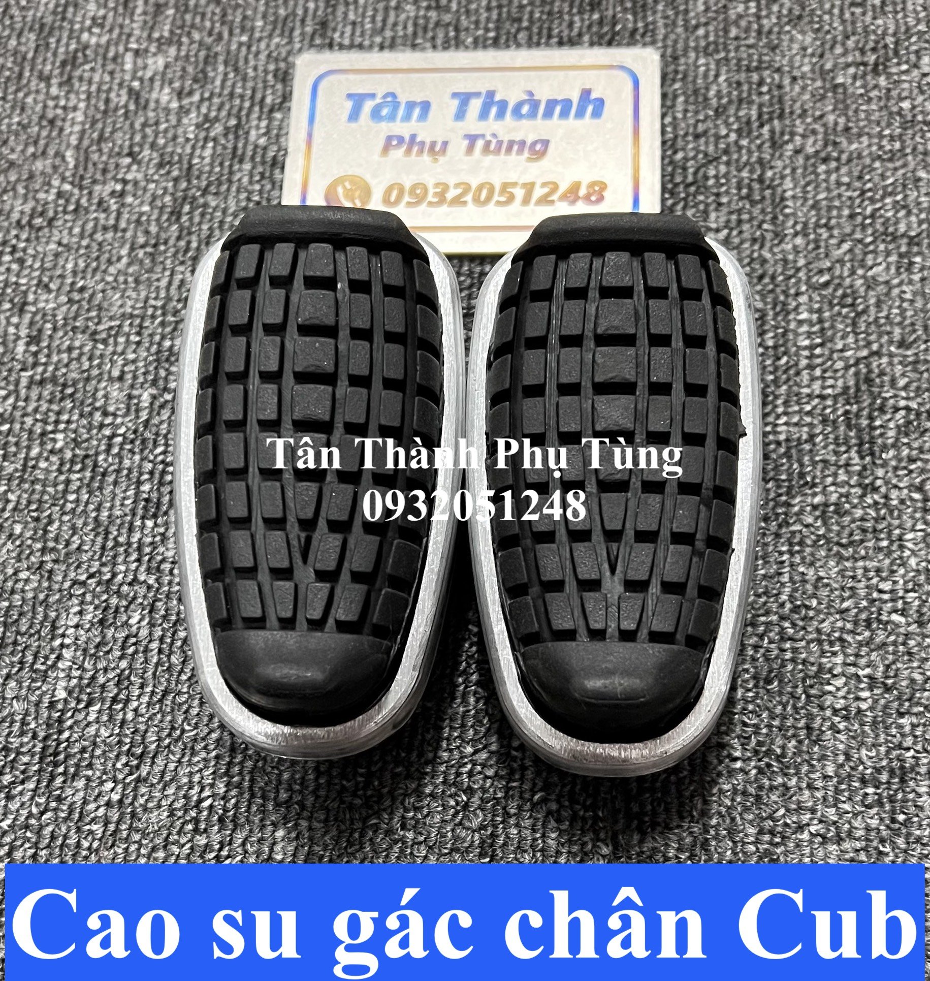 Cao su gác chân dành cho Cub- 1 cặp