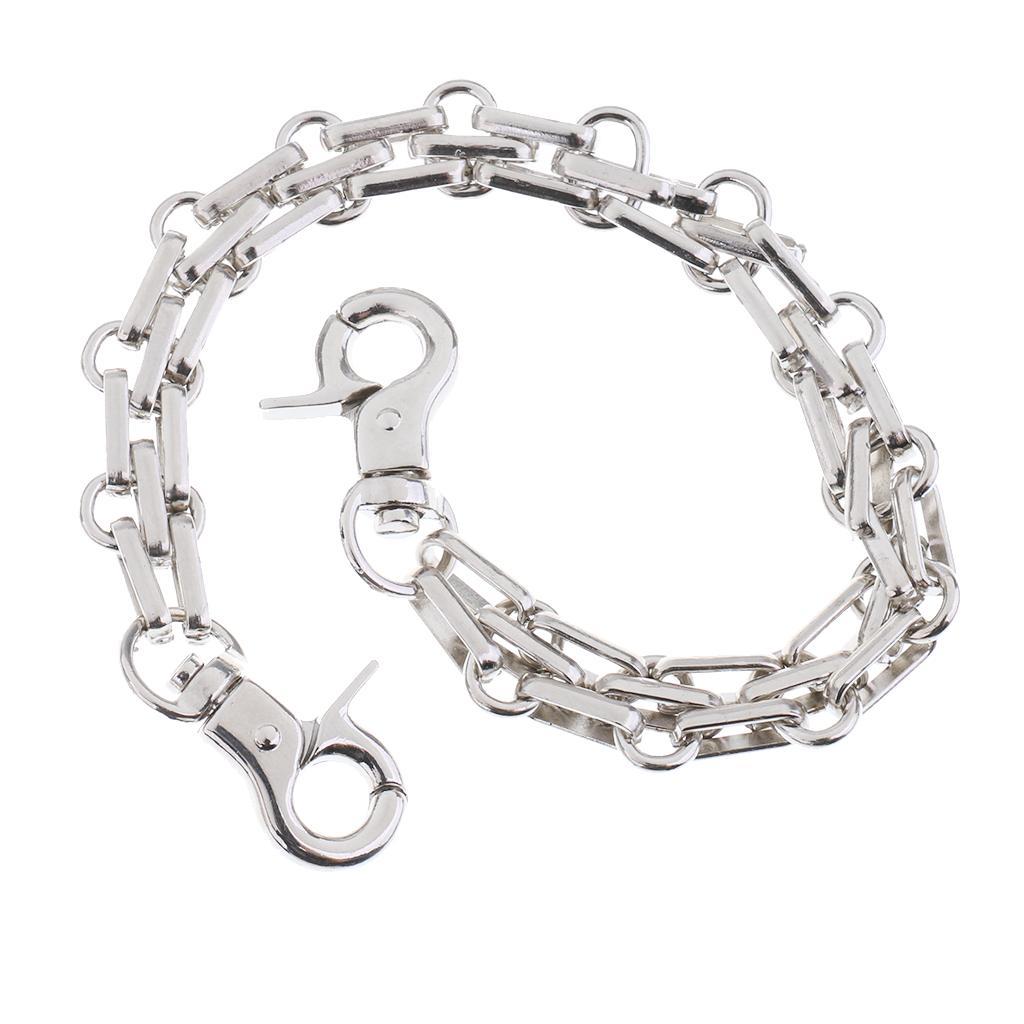 25cm Metal Purse Chain Strap Handle Shoulder Bag Replacement 2pc/set