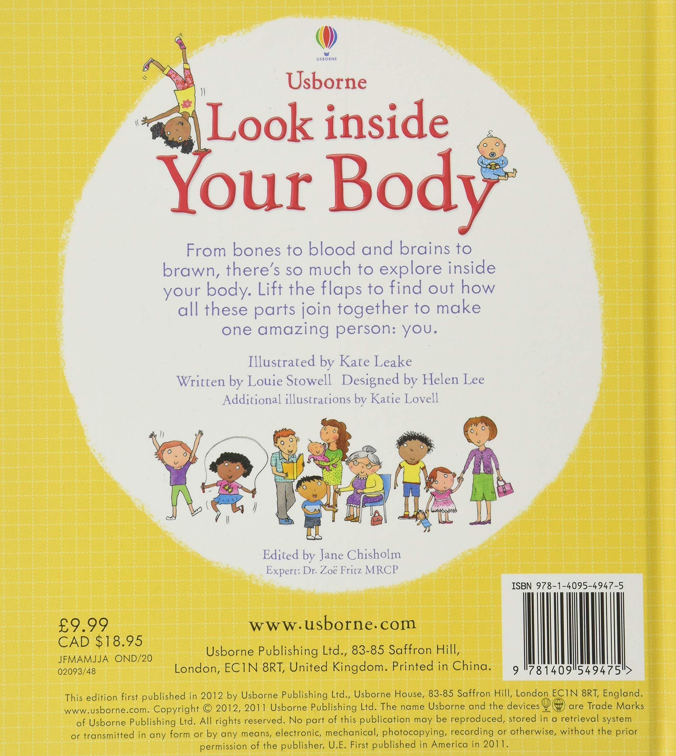 Sách - Look Inside Your Body by Louie Stowell