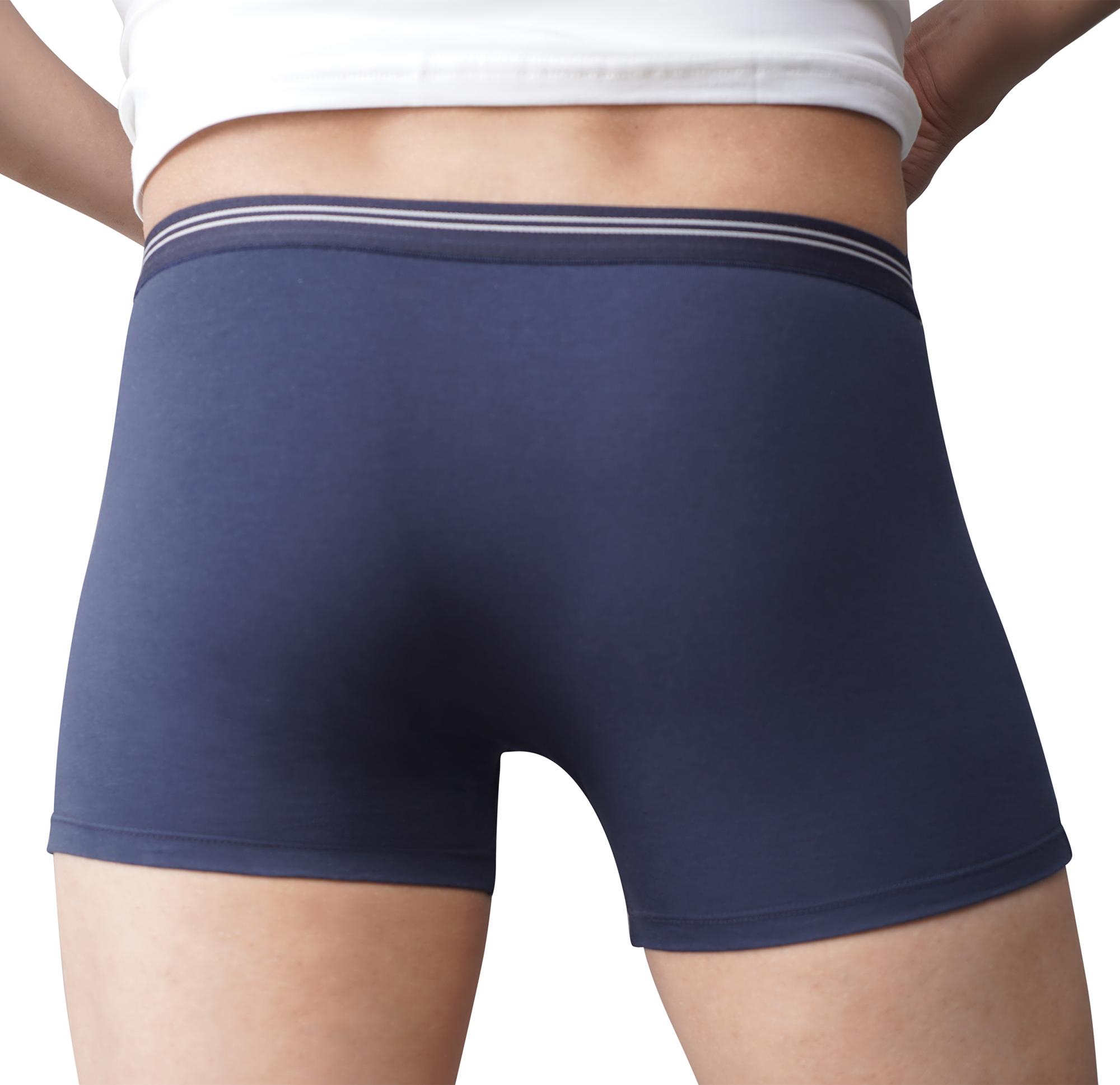 Combo 3 quần lót nam Boxer sợi Organic mềm mịn thoáng mát co giãn 4 chiều MRM Manlywear