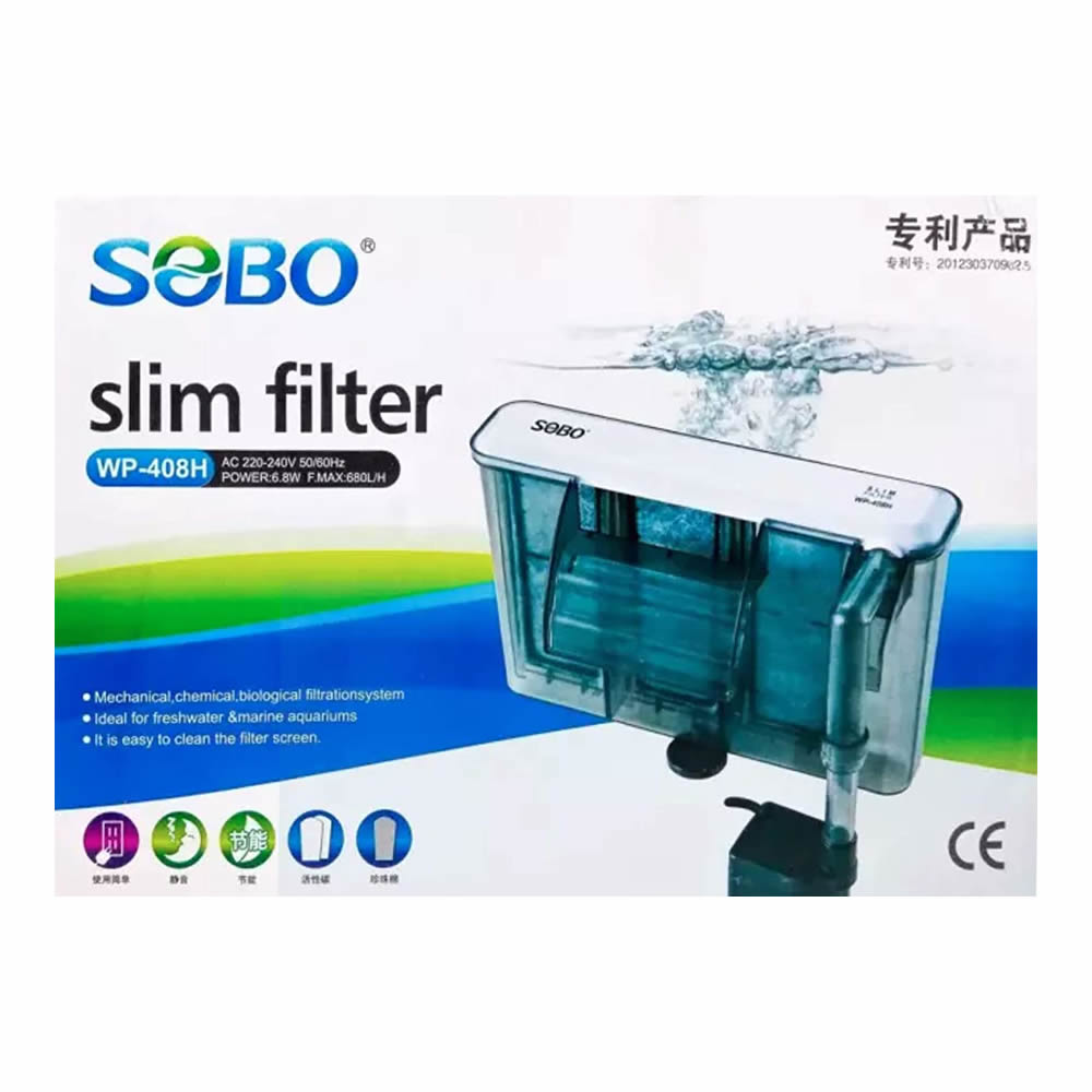 Máy Lọc Thác Nước Bể Cá SOBO WP-408H