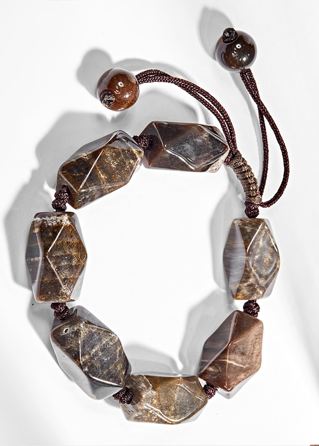 Vòng tay gỗ hóa thạch Ngọc Quý Gemstones