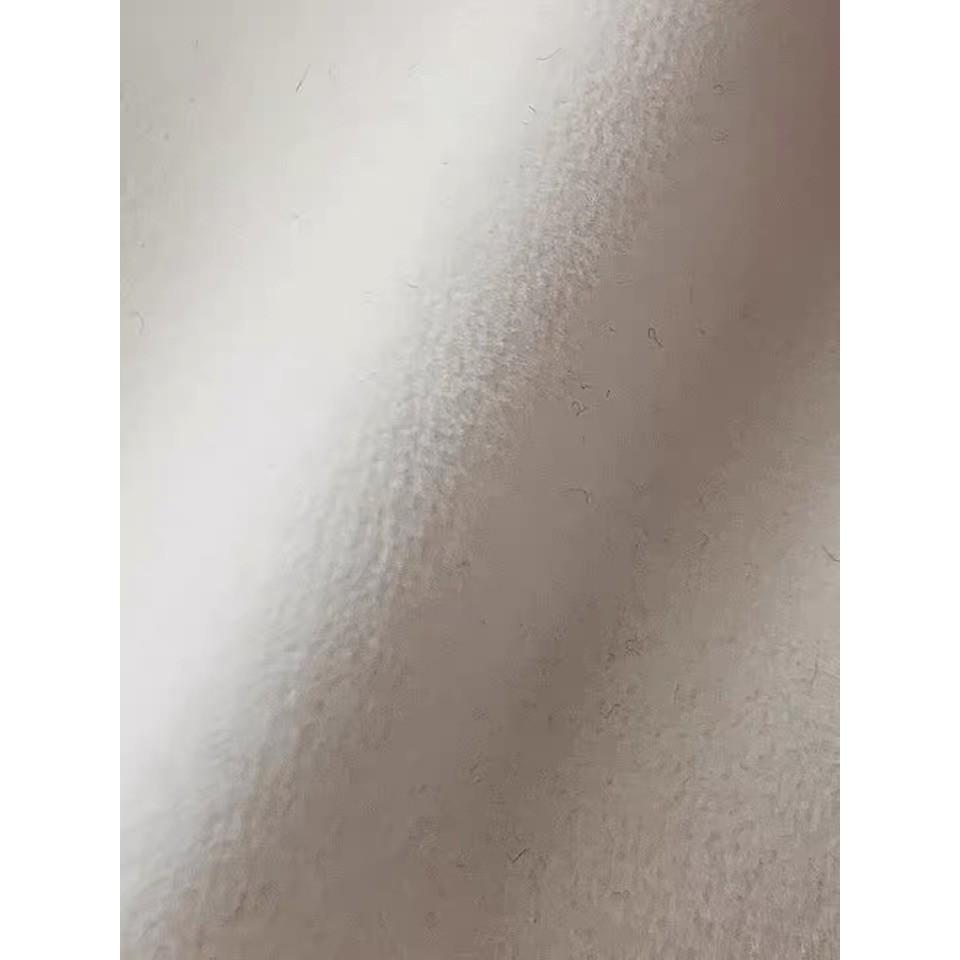 SWEATER logo CHERRY AKA lót nỉ bông đơn sắc basic