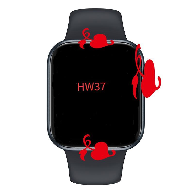 Đảm bảo chất lượng Đồng hồ thông minh HW37 Cuộc gọi Bluetooth Đo nhịp tim Huyết áp Kiểm tra đường huyết Thanh toán ngoại tuyến Chia sẻ vị trí Vòng đeo tay thông minh