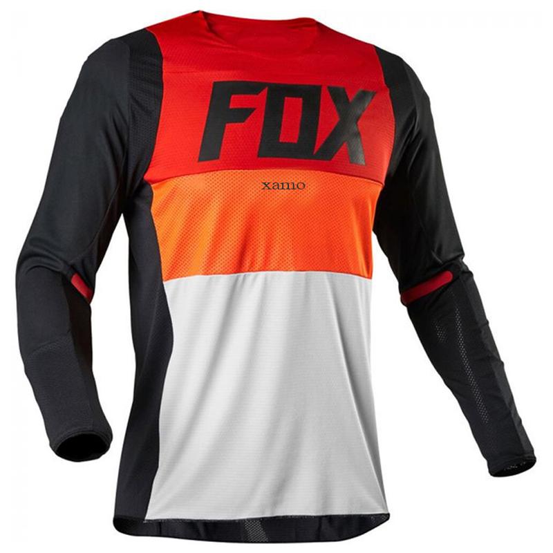 Áo sơ mi xe mô tô MTB Downhill Foxxamo Jersey Enduro Cycling Mountain DH Maillot Ciclismo Hombre Motorcycle Cycling Jersey Color: 7 Size: XXS