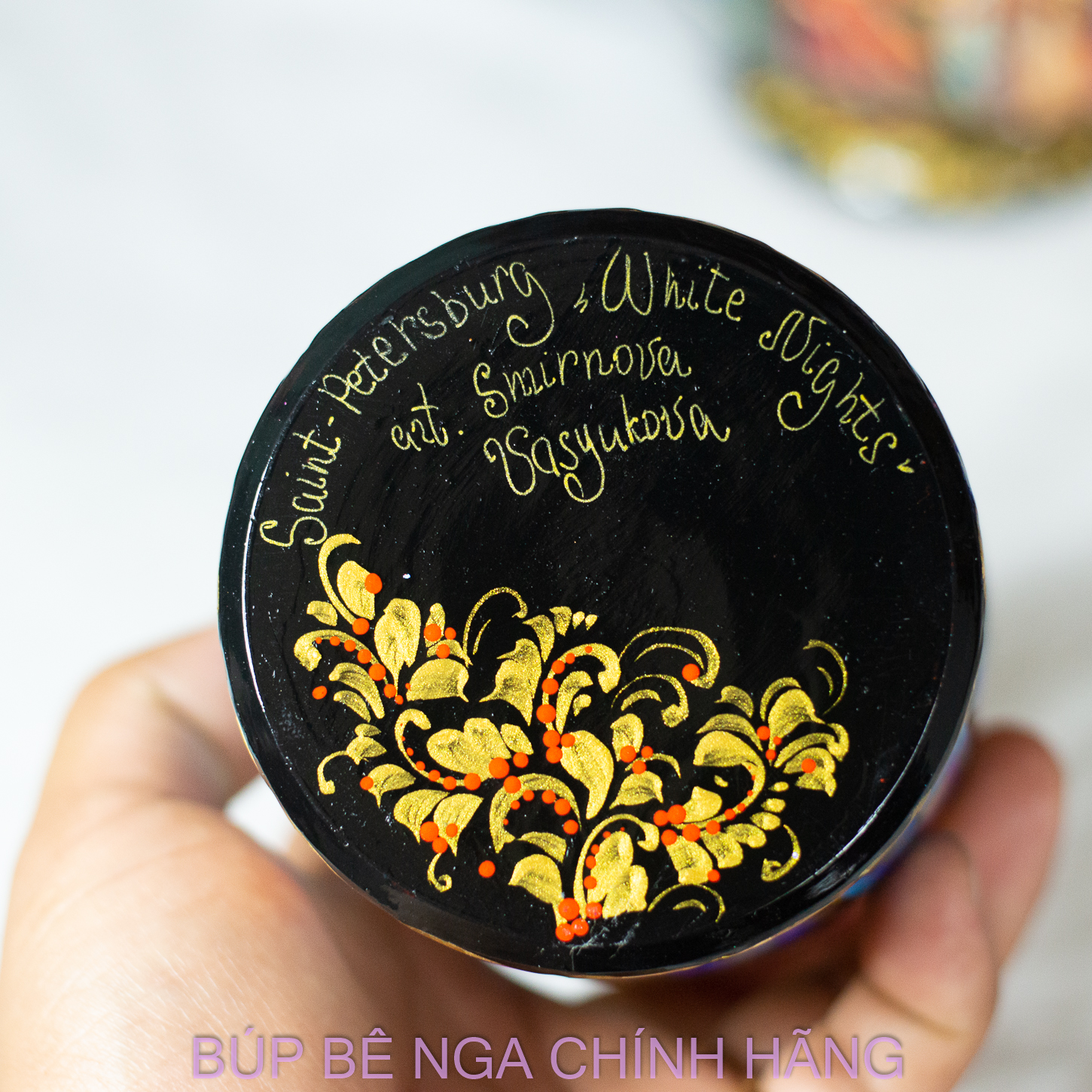 BỘ BÚP BÊ NGA MATRYOSHKA CAO CẤP 5 LỚP 18CM "CÔNG CHÚA TUYẾT"