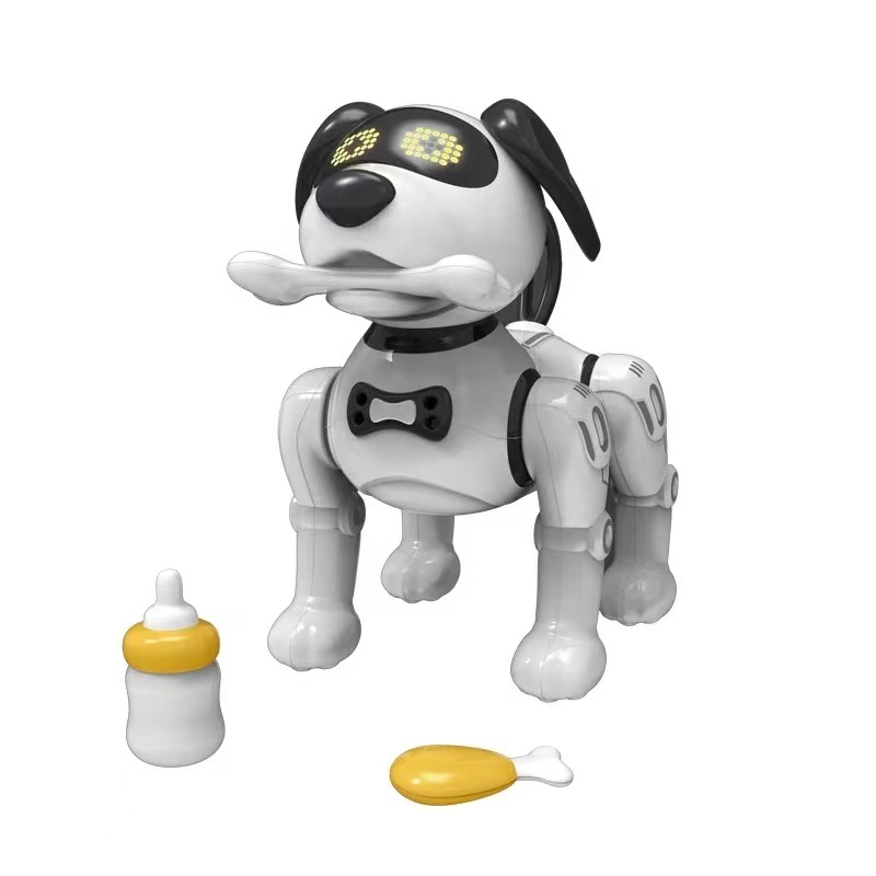Chó robot điều khiển từ xa, hoạt động linh hoạt, đồ chơi giáo dục cho bé