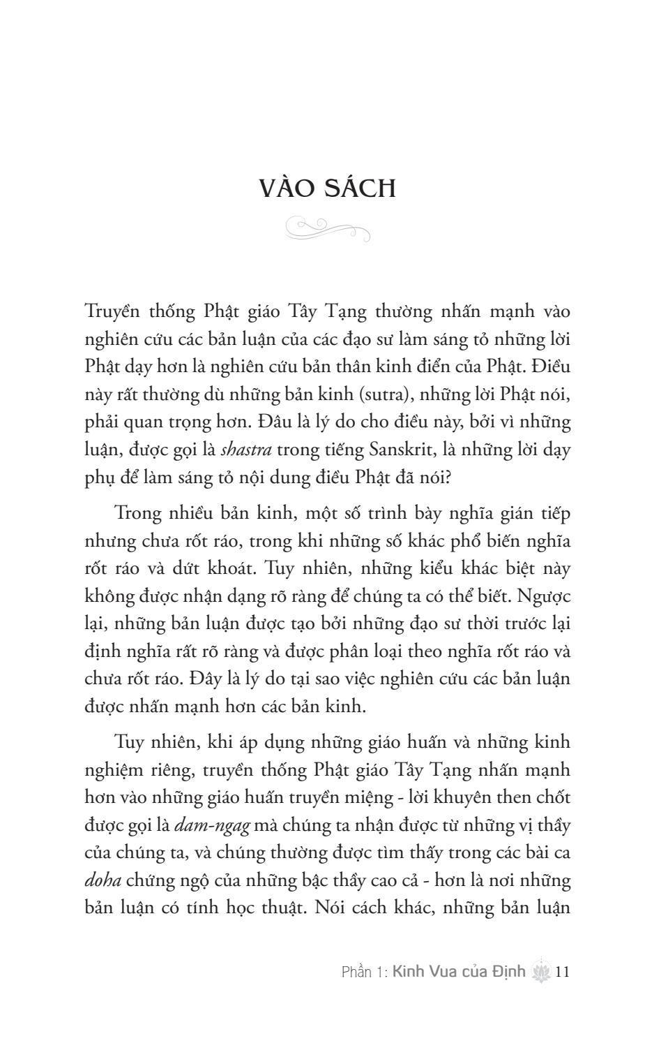 Kinh Vua Của Định - Bài Ca Đại Ấn