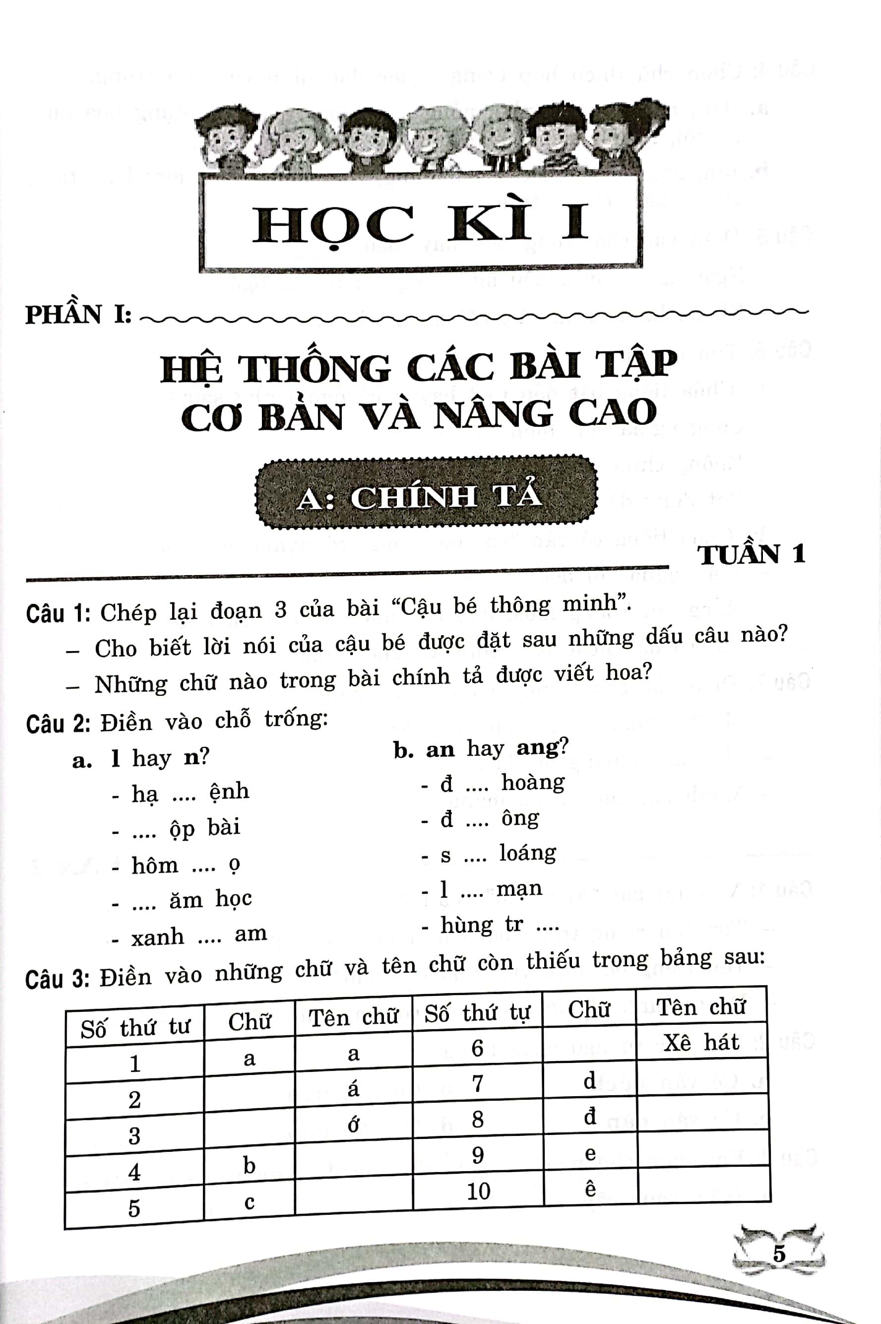 Tiếng Việt Nâng Cao Lớp 3