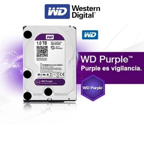 Ổ cứng HDD 1TB WD Purple WD10PURZ, Ổ cứng chuyên dụng dùng cho đầu ghi hình camera. Bảo hành 24 tháng