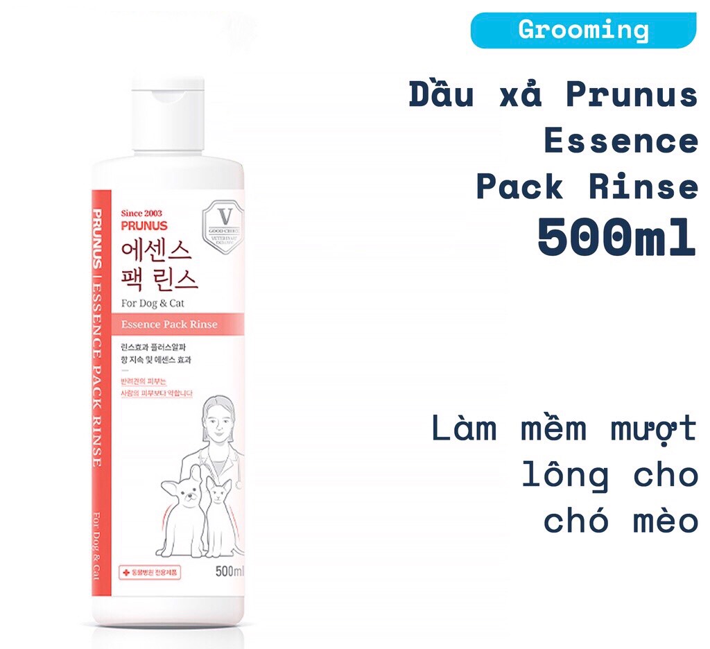 Sữa tắm Hàn Quốc Prunus essence pack rinse 500 ml