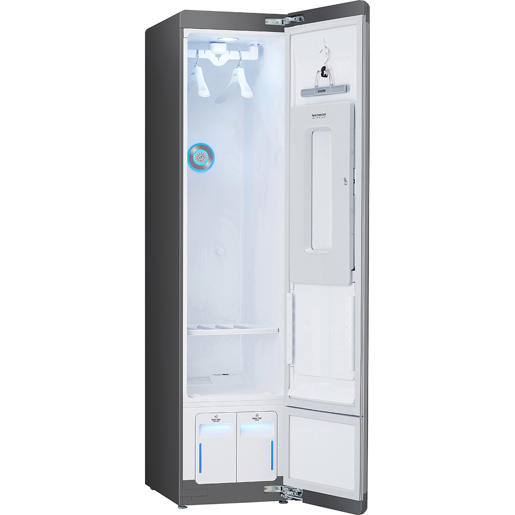 Tủ chăm sóc quần áo thông minh LG Styler Inverter 3 móc S3MFC - Hàng Chính Hãng