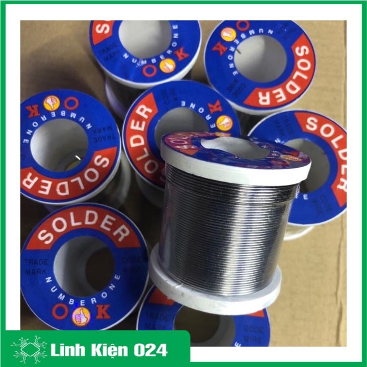 Thiếc Hàn SOLDER-Ok 0.8mm Cuộn To 100g Chất Lượng Cao