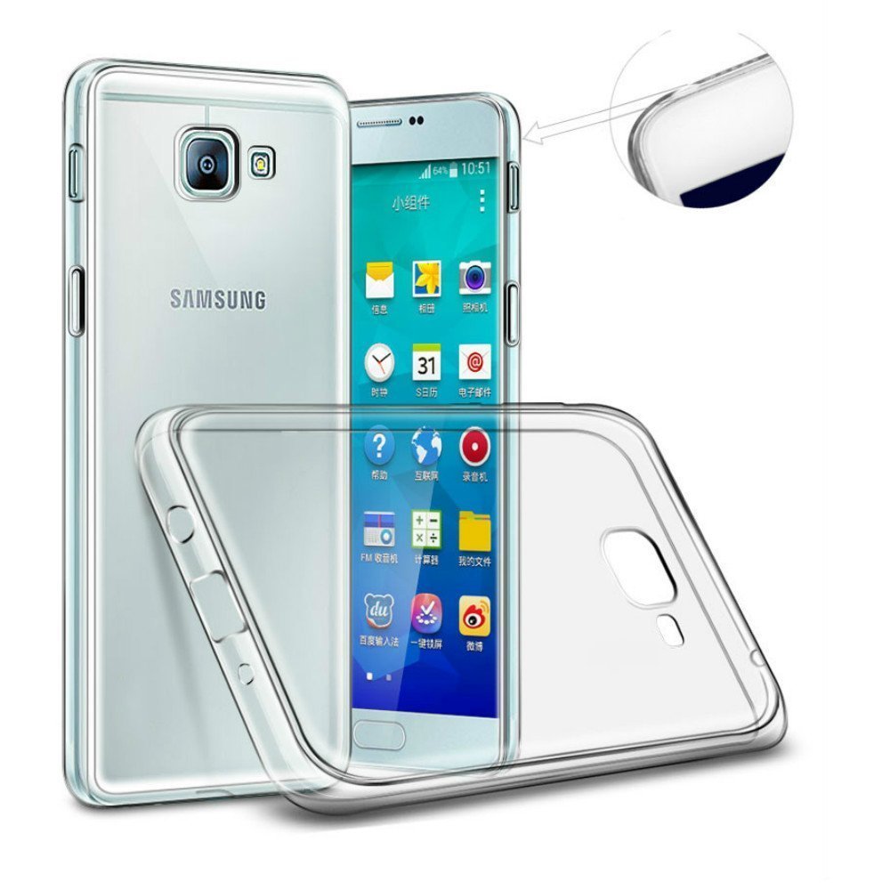 Ốp lưng dẻo cho Samsung Galaxy C9 Pro hiệu Ultra Thin mỏng 0.6mm chống trầy - Hàng chính hãng