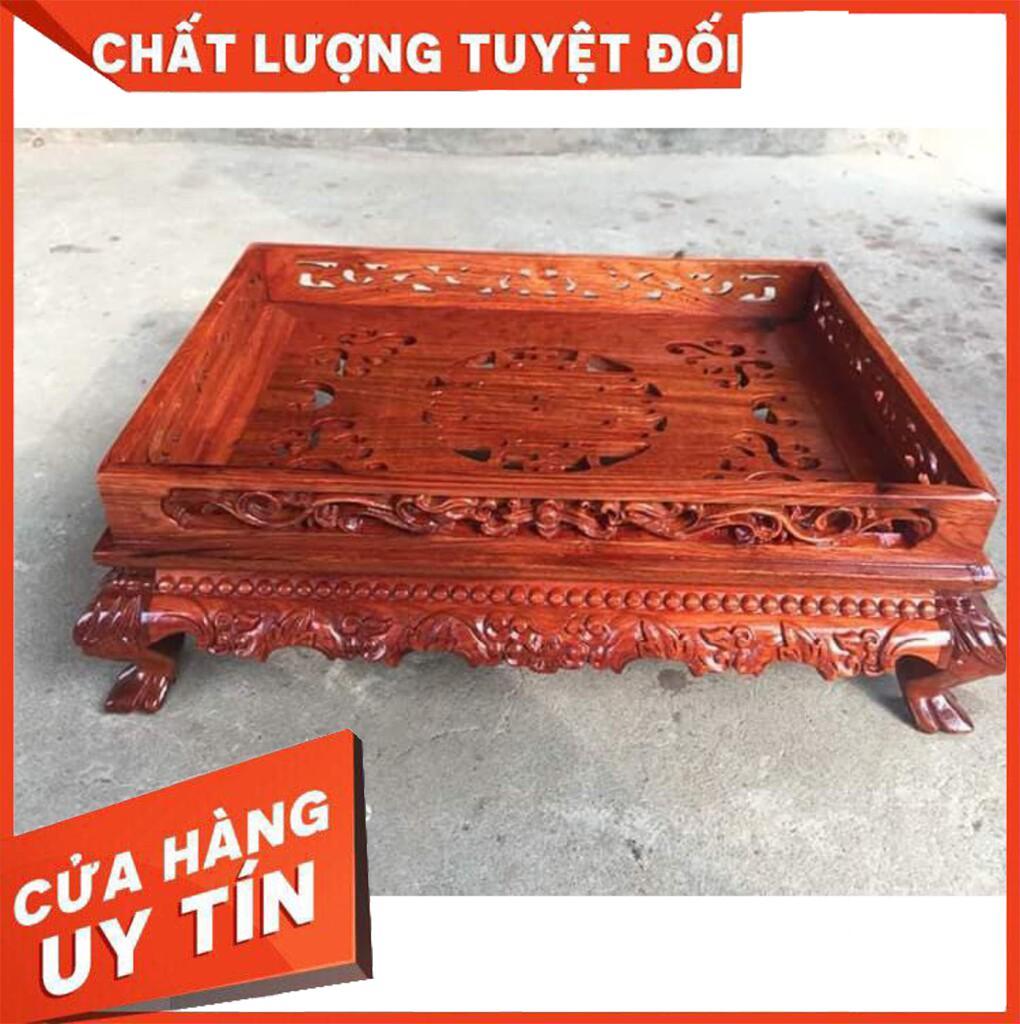 Khay trà gỗ hương Chân quỳ