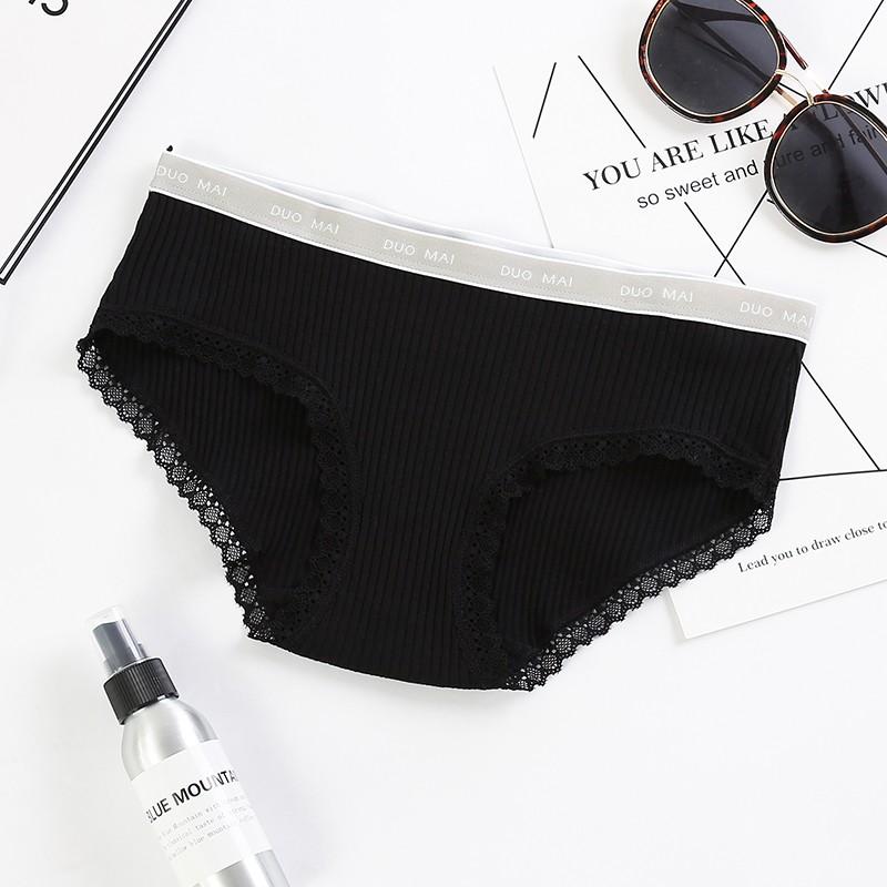 QUẦN COTTON TĂM VIỀN CHỮ SIÊU XINH giao màu ngẫu nhiên