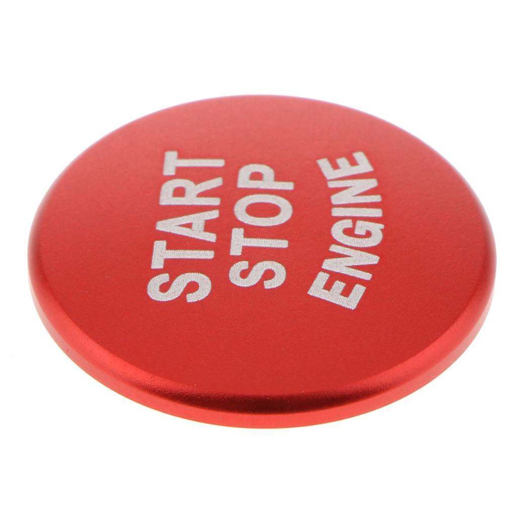 3-5pack Start Stop Engine Button Switch Cover For BMW F30 F20 F32 X1 F48 F45 Red