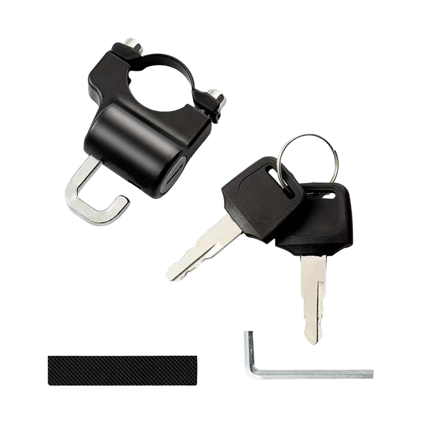 Motorcycle Hook Lock Easy to Install Anti  for Street Bike