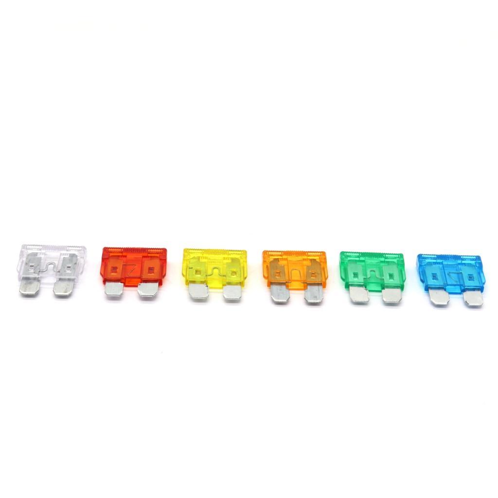 6 Way Fuses Block Relay Holder with Terminals+4Pin 40A Relay+5pcs 5Pin 100A Relays