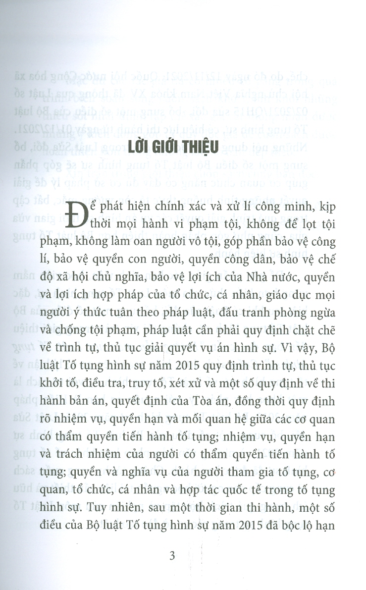 Hướng Dẫn Môn Học Luật Tố Tụng Hình Sự (Sách chuyên khảo)