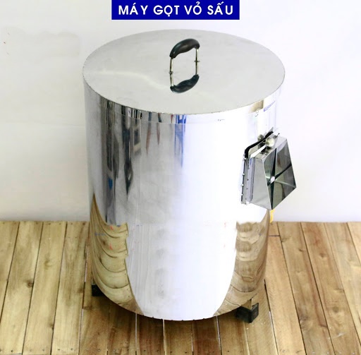 Máy cạo vỏ sấu,vỏ cóc,chất liệu inox  moto 1,1kw