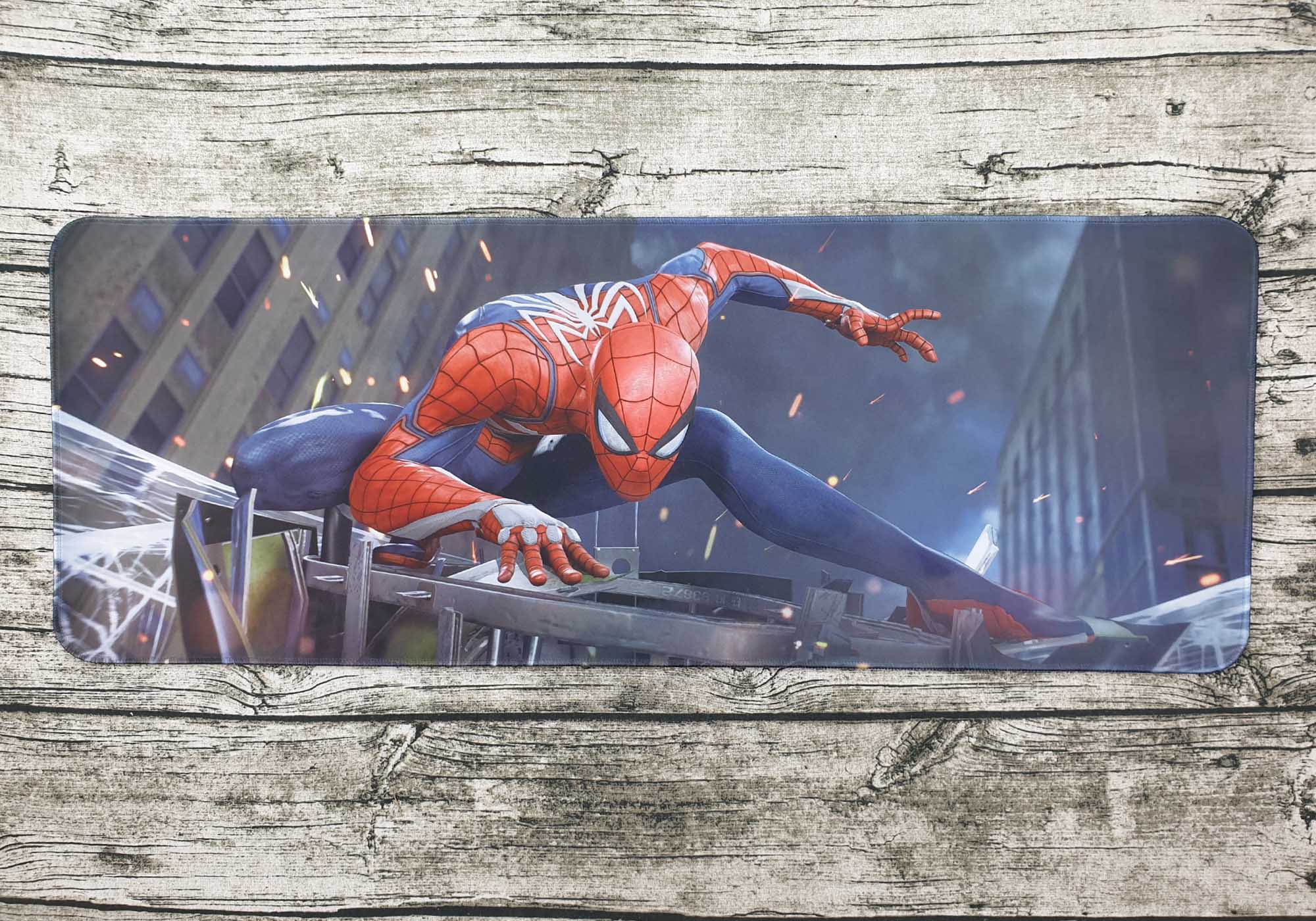 Lót chuột Spider Man Far From Home Siêu ngầu chất lừ kích thước 80x30cm lót được phím và chuột cho góc bàn thêm sạch đẹp