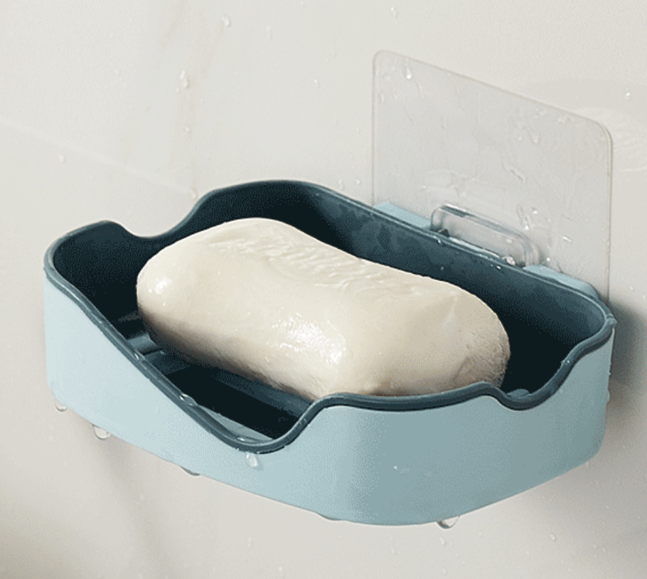 Hình ảnh Combo 2 khay đựng xà phòng nhà tắm, nhà bếp