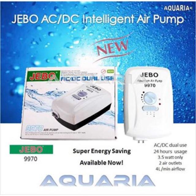 Sủi Oxy Bình Tích Điện JEBO 9970 CAO CẤP - Dùng Đc Khi Cúp Điện