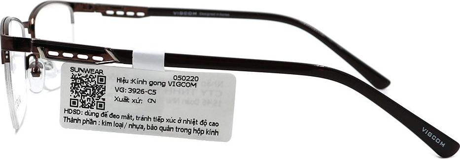 Gọng kính chính hãng Vigcom VG3926