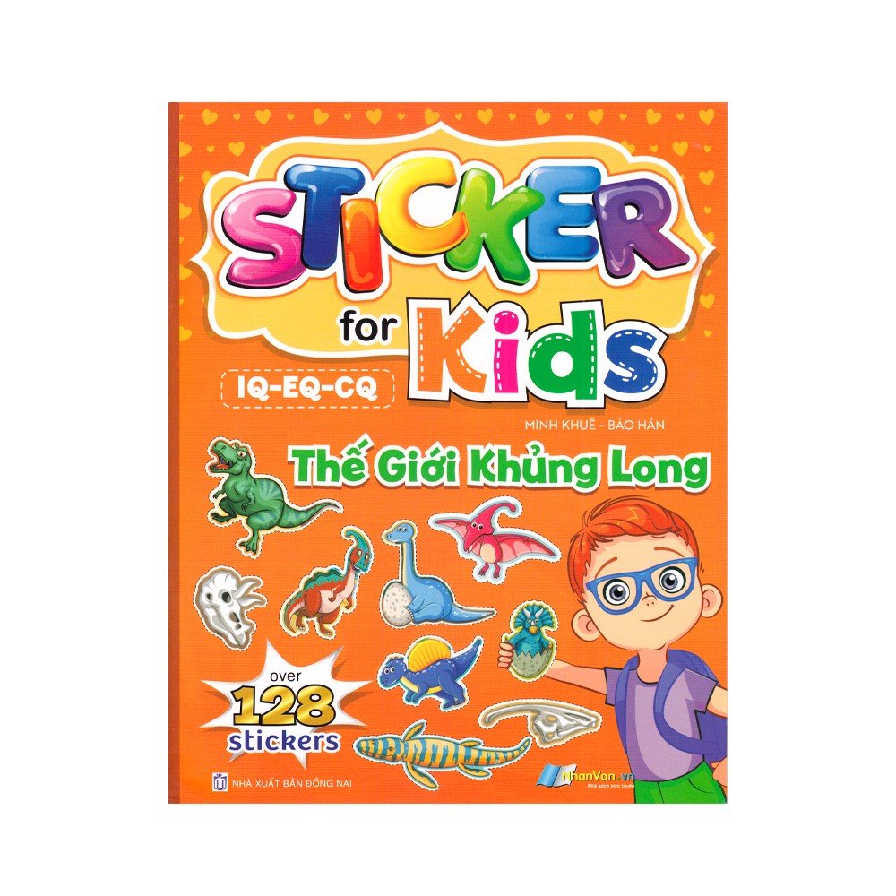 Hình Dán Sticker For Kids - Thế Giới Khủng Long