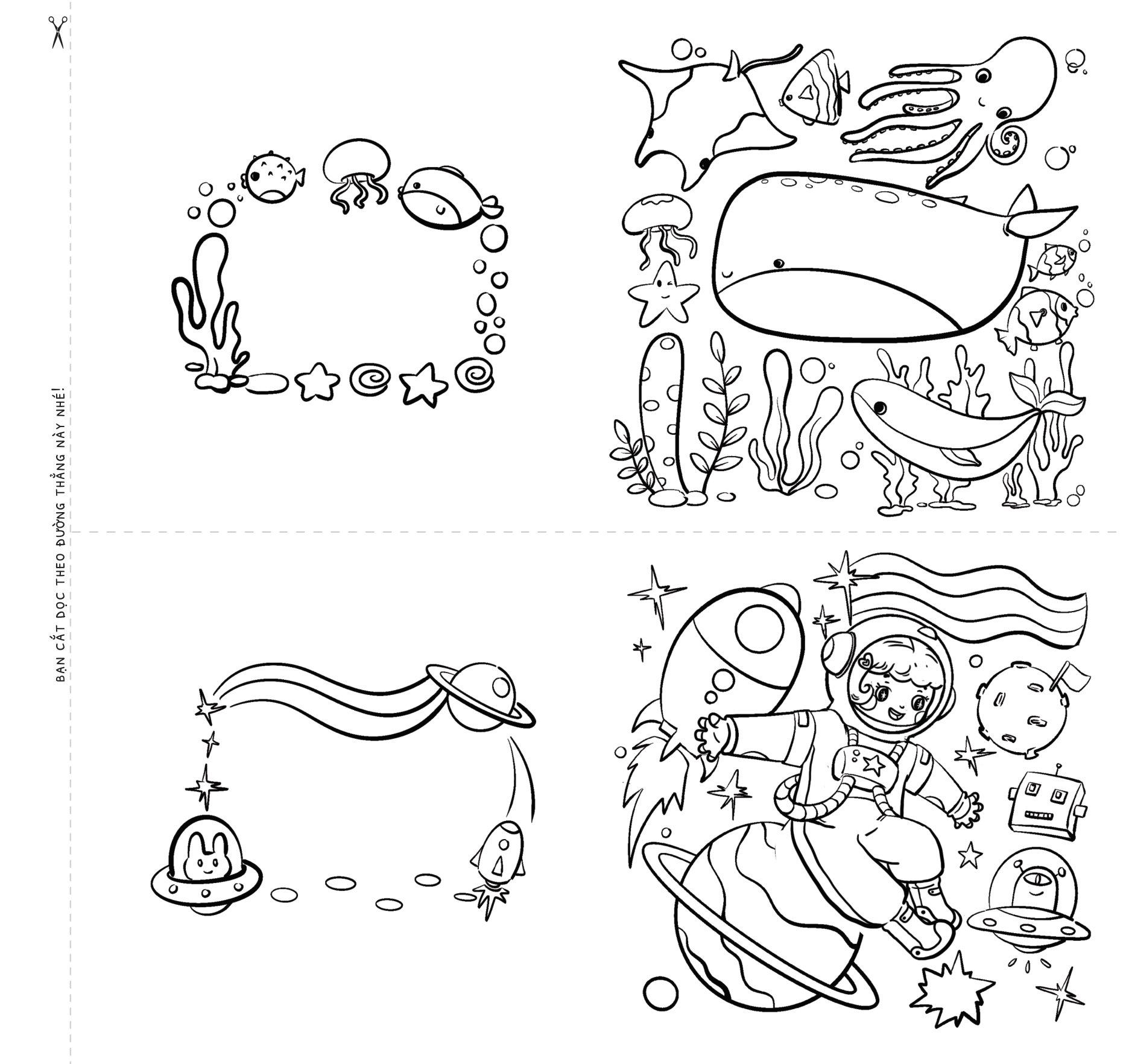 Combo Sách Tô Màu - Tấm Thiệp Cảm Xúc + Hộp 20 Bút Lông Màu Pastel Rửa Được Washable Fiber Pen - Colokit SWM-C008