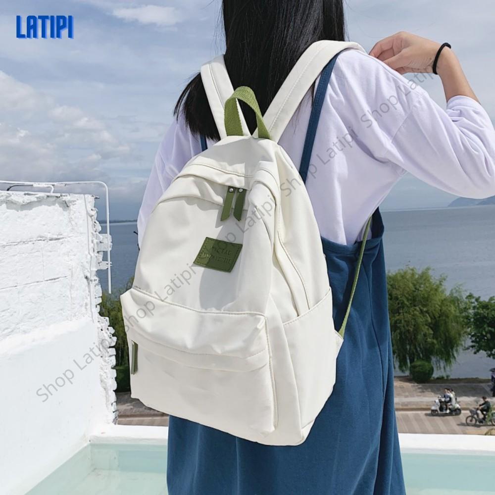 Balo Nữ Đi Học Thời Trang Chống Nước Đựng Laptop Ipad Sách Vở YYD BAG Hot 2021 Latipi BL11