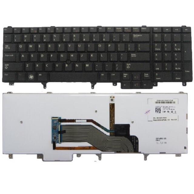 (KEYBOARD) BÀN PHÍM LAPTOP DÀNH CHO DELL E6520 dùng cho Precision M2800 M4600 M6600 M4700 M4800 M6700 M6800, Latitude E6520