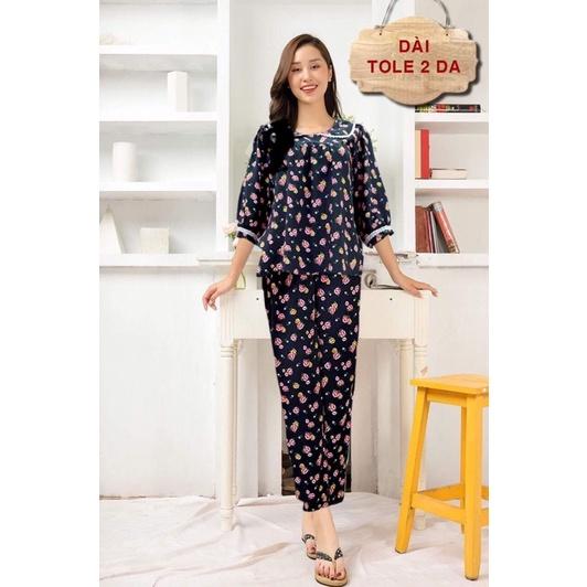 BỘ TOLE TAY LỠ CHO MẸ CHẤT TOLE ĐẸP BIGSIZE 40-80KG