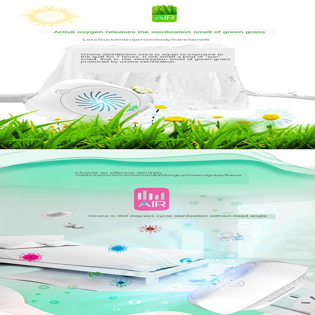 Portable ozone sterilizer formaldehyde and odor air purifier household purifier