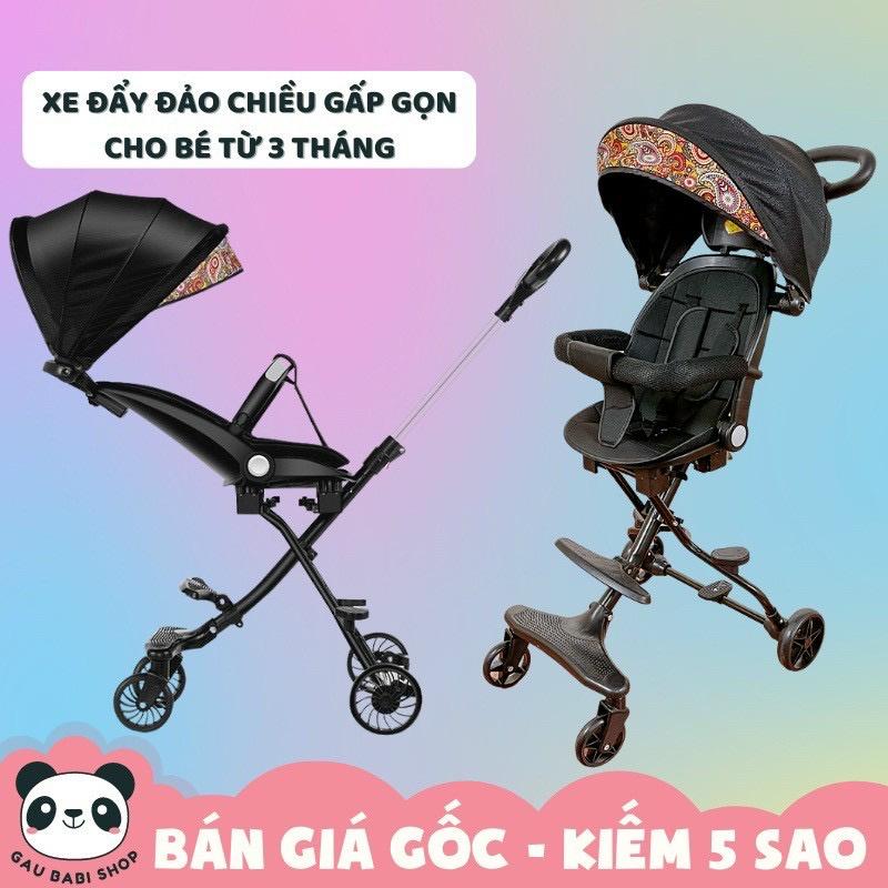 xe đẩy du lịch gấp gọn 2 chiều M8