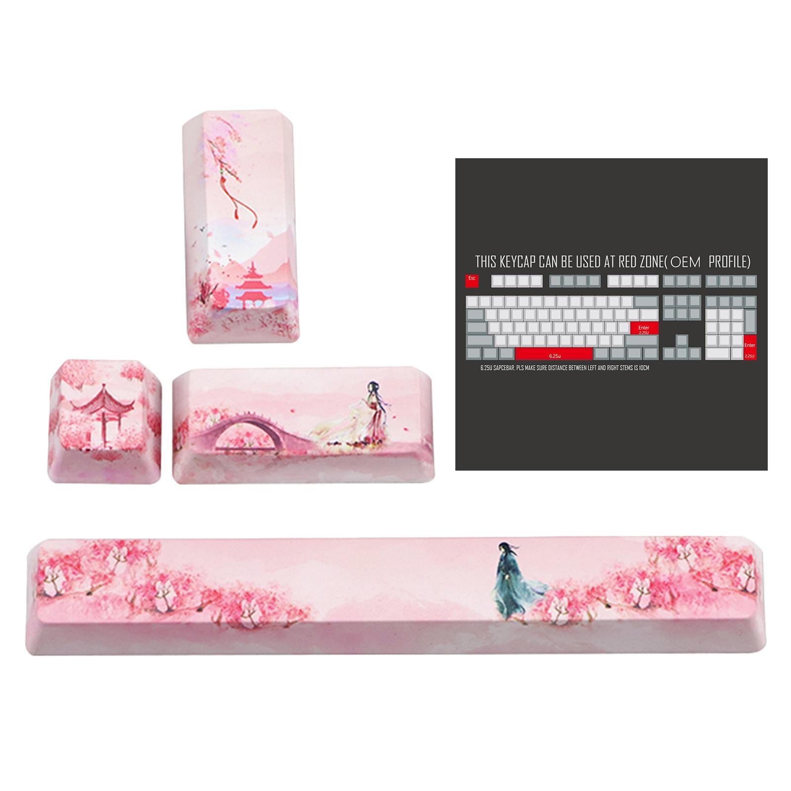 Set PBT Five Sides -Subbed Space Bar 6.25U ESC Entre keys