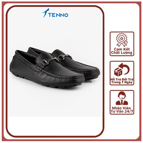 Giày lười nam, giày tây, giày da bò thật, giày da công sở - Tenno - TNT-005K