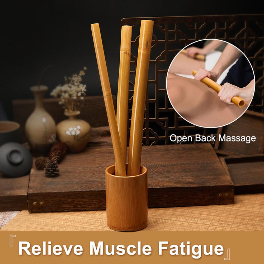 Tre Tự Nhiên Massage Dính Gỗ Trị Liệu Dính Quách Thiếu Lâm Dụng Cụ Massage Đường Viền Cơ Thể Giác Hơi Spa Vật Lý Trị Liệu Phụ Kiện