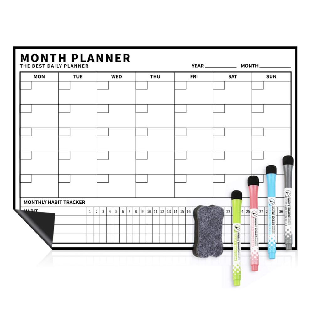 Bảng Quản lý kế hoạch từ tính nam châm Magnetic Planner