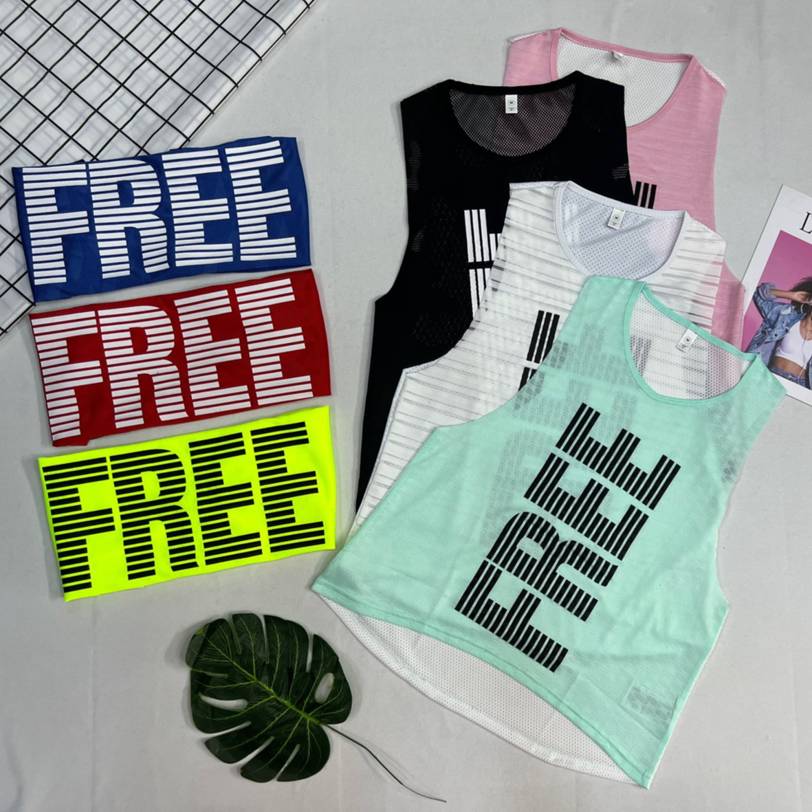 ÁO TANKTOP NỮ FREE DÁNG RỘNG SIÊU XINH