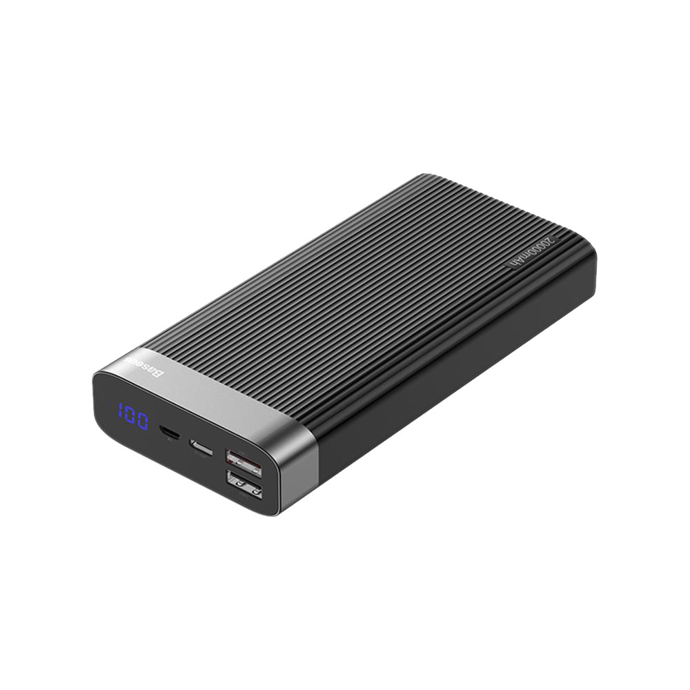 Pin sạc dự phòng - Sạc nhanh 3.0/ PD/ Power Delivery 18W/ công suất 20000 mAh - Baseus Parallel - Hàng Chính Hãng