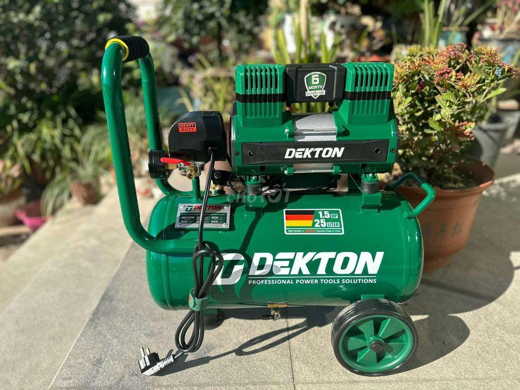 MÁY NÉN KHÍ  KHÔNG DẦU  25L DK-AC2825 DEKTON-HÀNG CHÍNH HÃNG