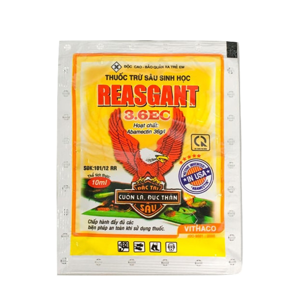 Trừ sâu sinh học Reasgant 3.6EC