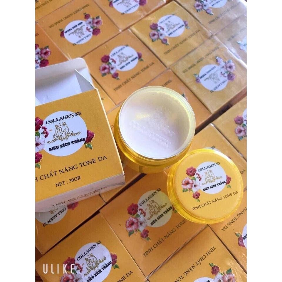 Kem Body Collagen X3 Luxury và Kích trắng Colagen X3