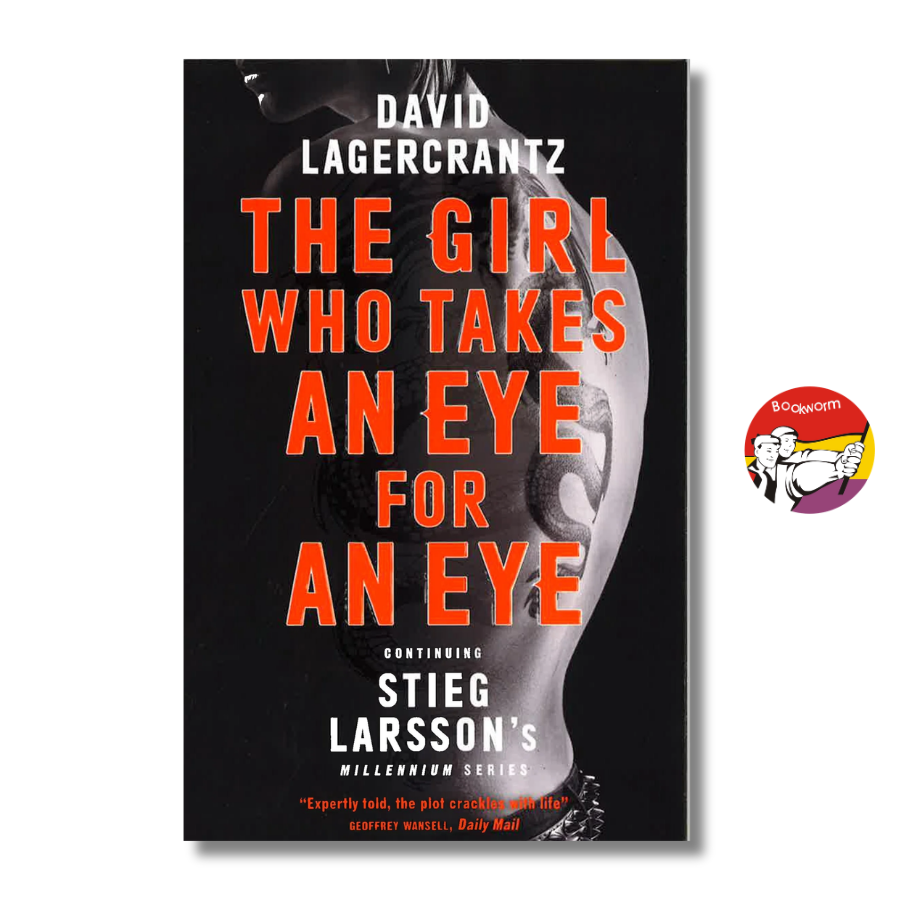 Sách - The Girl Who Takes an Eye for an Eye by David Lagercrantz | Mystery Thriller/ Ngoại văn Nhập khẩu