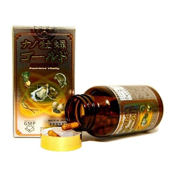 Viên uống tinh chất hàu Nano Gold Nichiei Bussan 120 viên